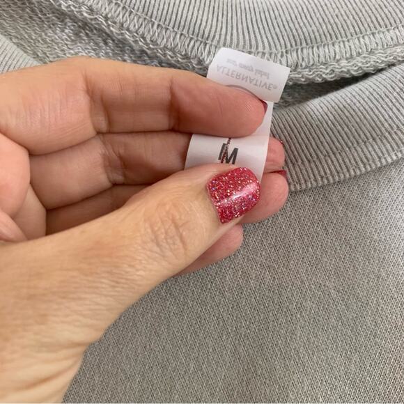 Alternative Living With Landyn Coordinates Light Gray Long sleeve Sweatshirt - Picture 4 of 9